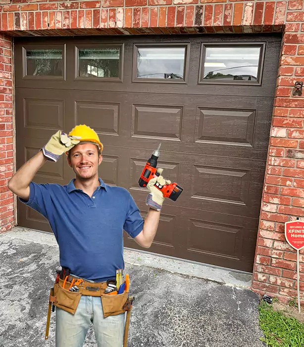 Single Garage Door Replacement in Cooper City, FL