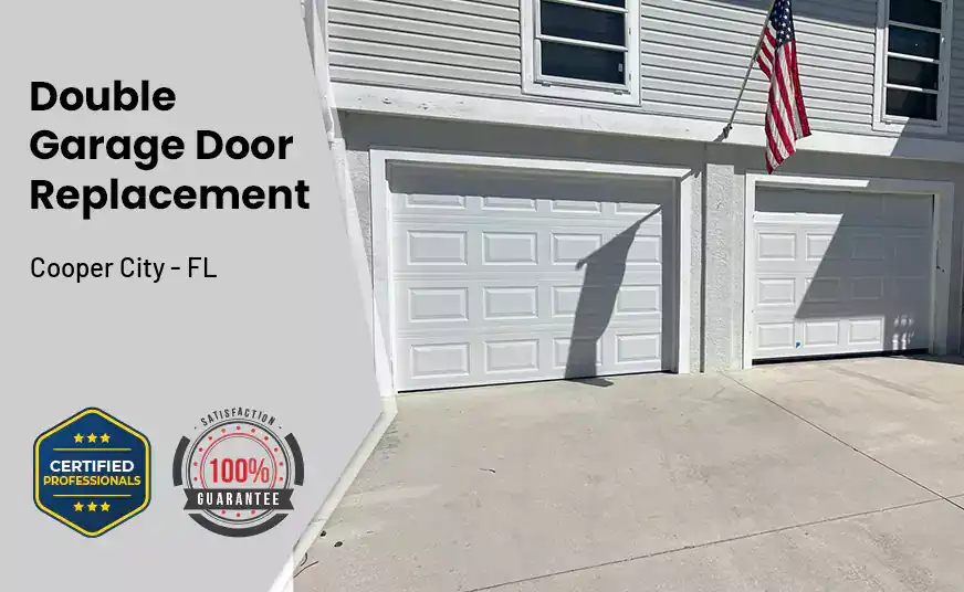 Double Garage Door Replacement Cooper City - FL