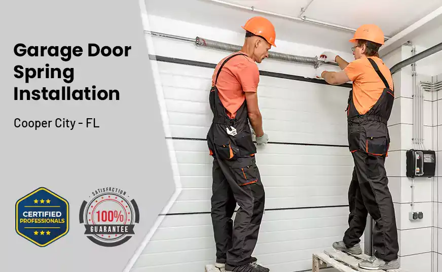Garage Door Spring Installation Cooper City - FL