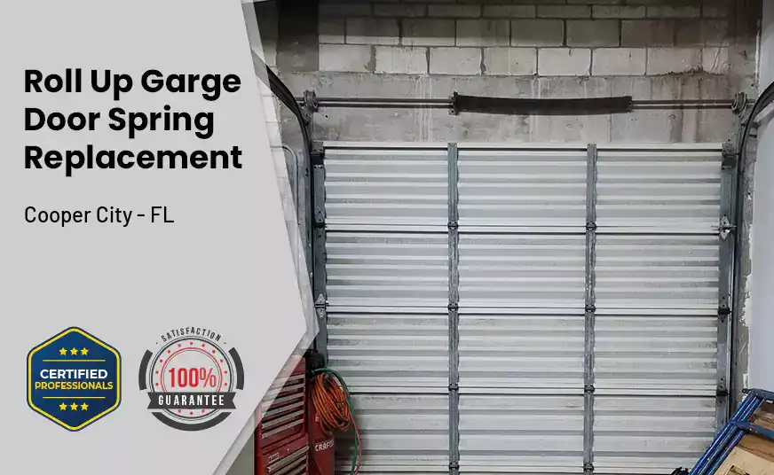 Roll Up Garage Door Spring Replacement Cooper City - FL