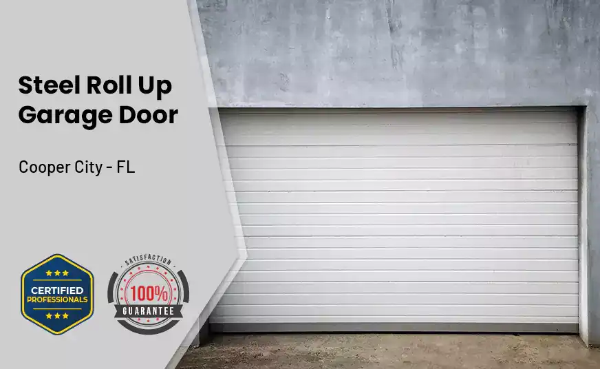 steel roll up garage door Cooper City - FL