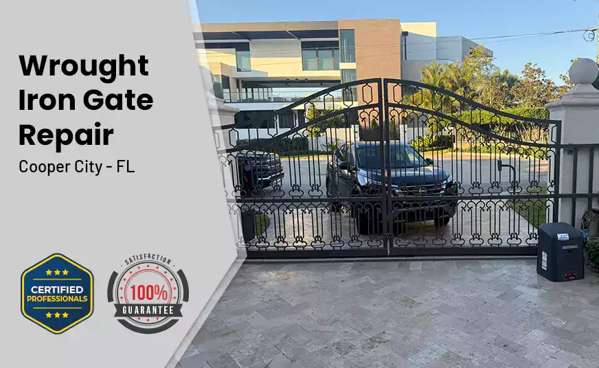Wrought Iron Gate Repair Cooper City - FL