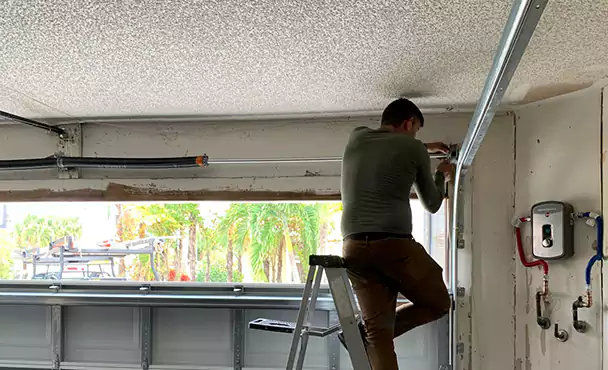 Garage Door Rail Replacement in Cooper City, FL