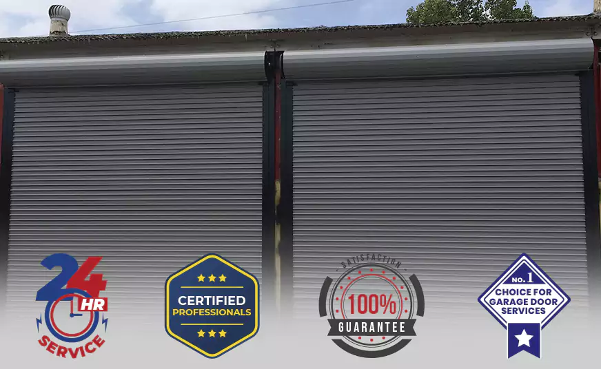 Clear Vinyl Roll Up Garage Doors in  Cooper City, FL