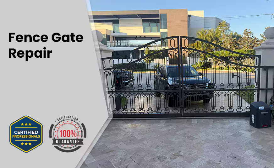 Fence Gate Repair in Cooper City, FL