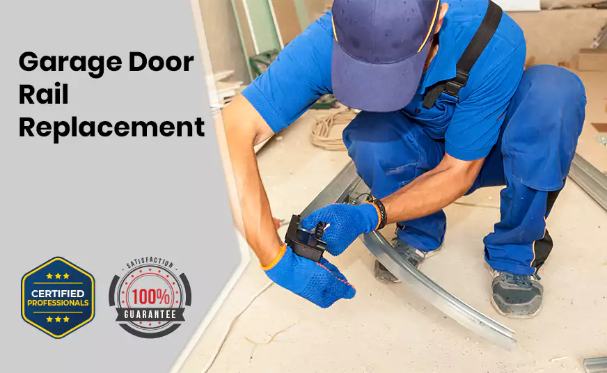 Garage Door Rail Replacement in Cooper City, FL