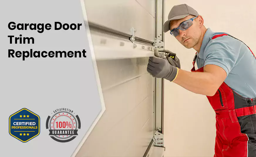Garage Door Trim Replacement in Cooper City, FL