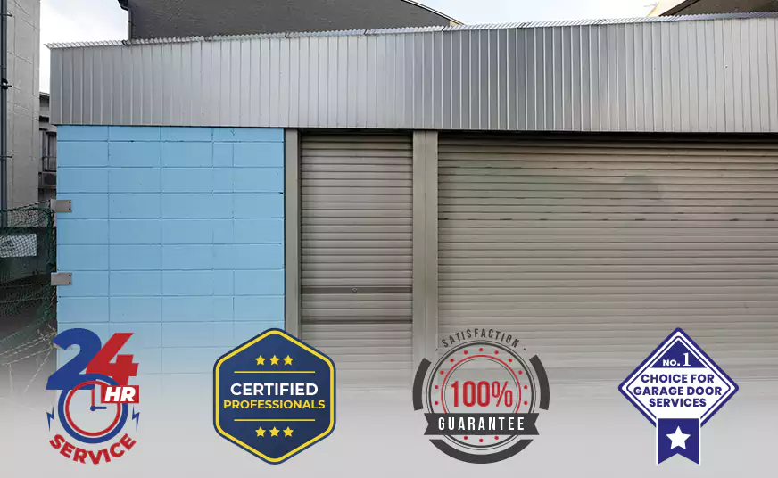 Commercial Metal Roll Up Garage Doors Installation in Cooper City, FL