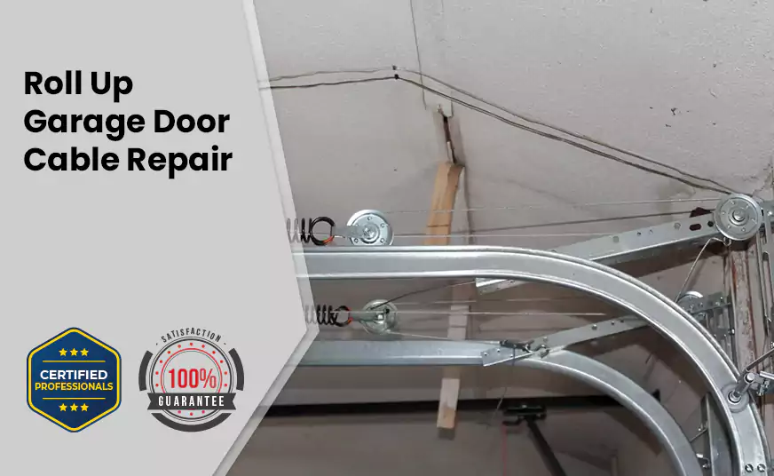 Roll Up Garage Door Cable Repair in Cooper City, FL