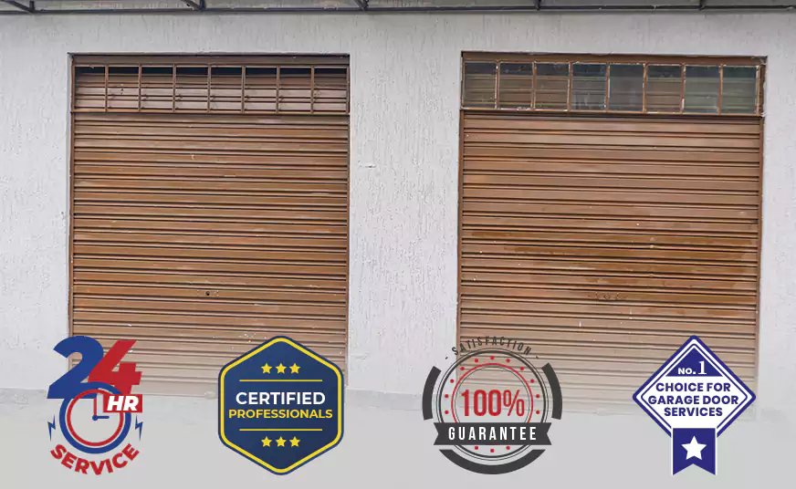 Residential Wood Roll Up Garage Doors in Cooper City, FL